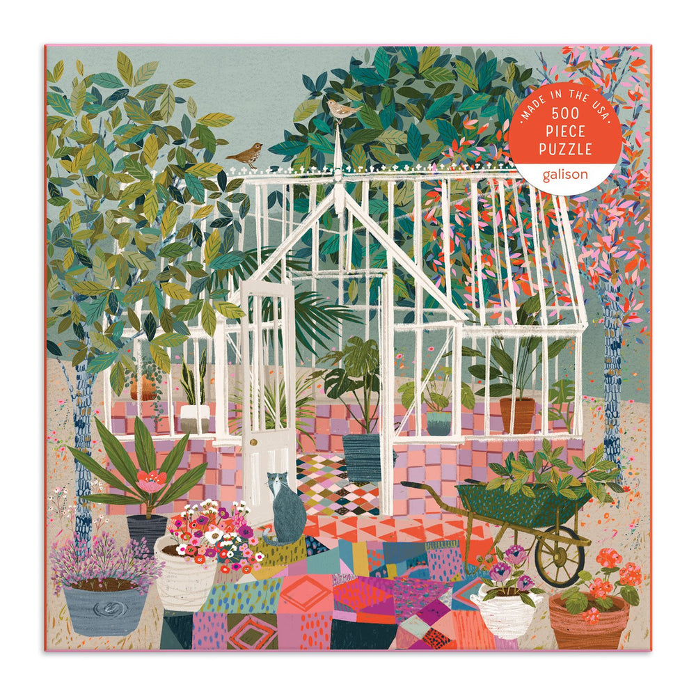 Greenhouse Gardens 500 Piece Puzzle 500 Piece Puzzles Galison 