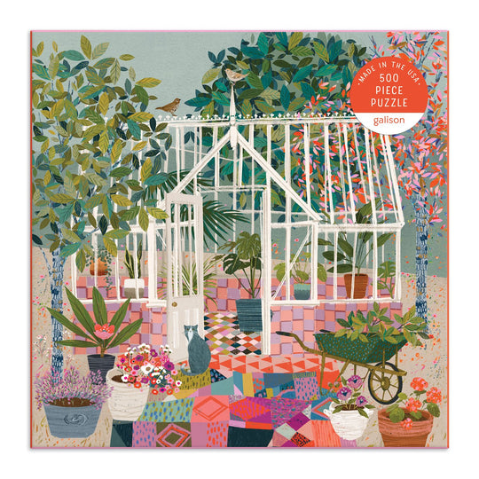 Greenhouse Gardens 500 Piece Puzzle 500 Piece Puzzles Galison 