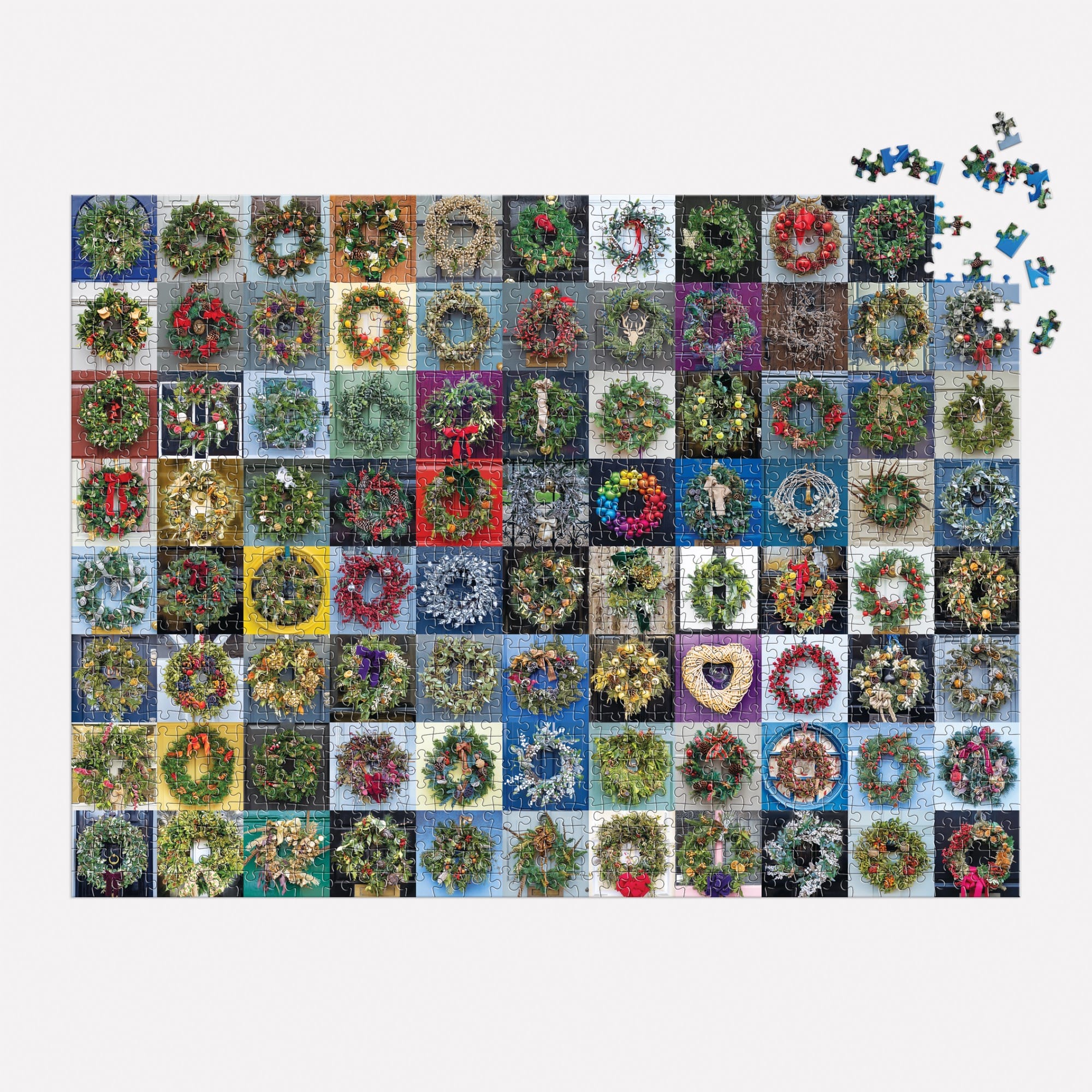 Handmade Wreaths 1000 Piece Puzzle – Galison