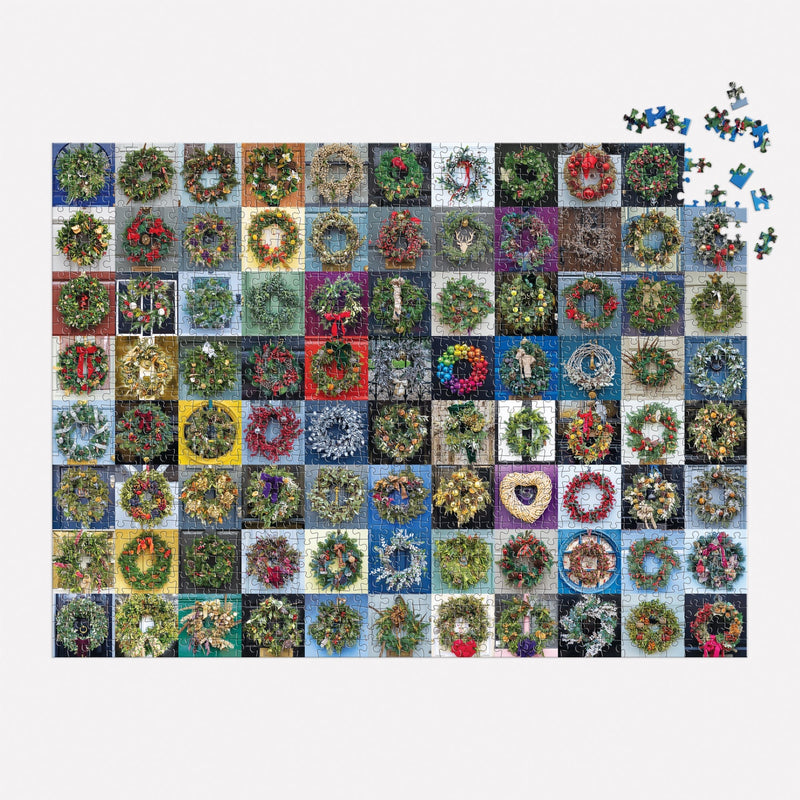 Handmade Wreaths 1000 Piece Puzzle 1000 Piece Puzzles James Ogilvy 