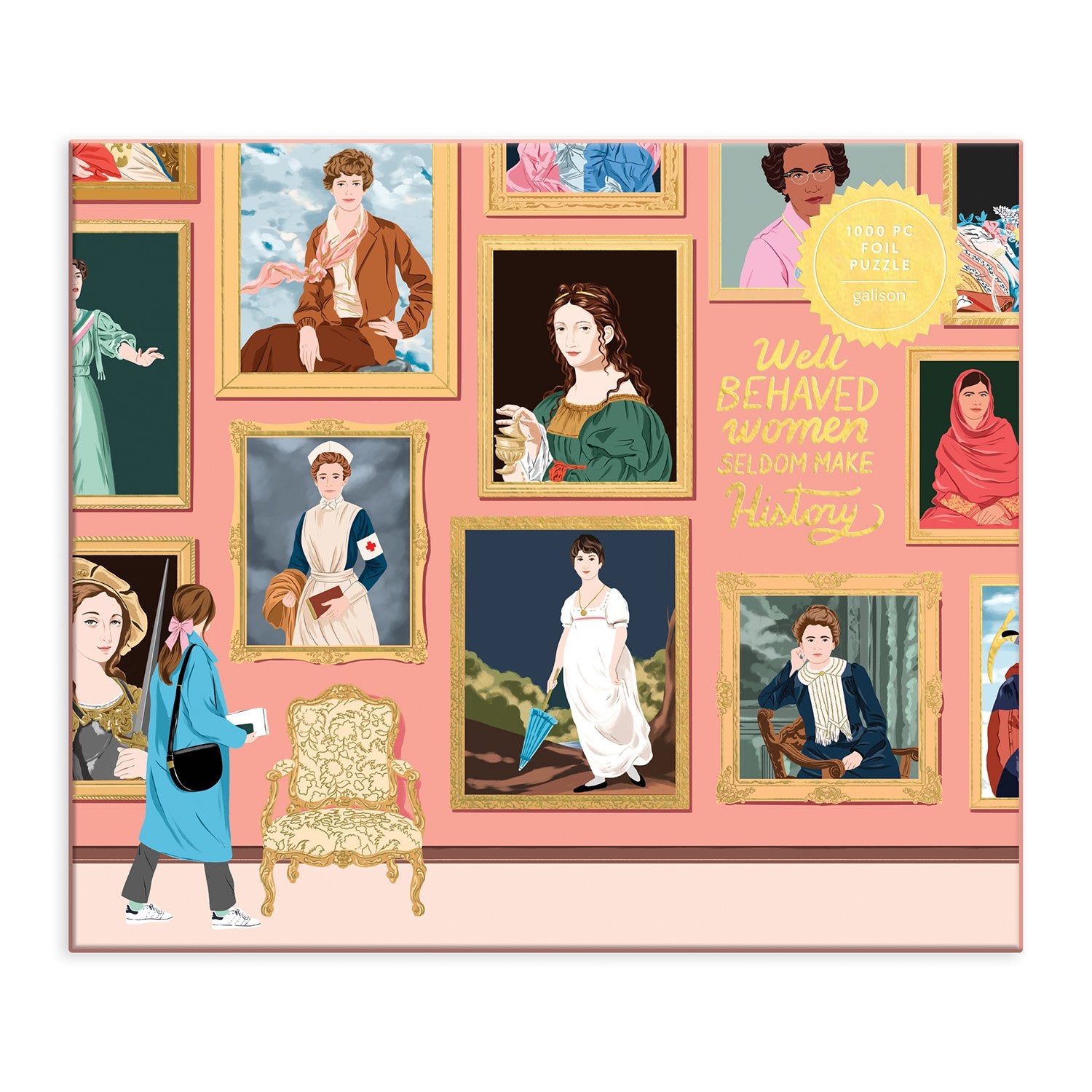 Herstory Museum 1000 Piece Foil Puzzle | Galison