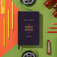 Hidden Agenda Undated Mini Planner Planners Brass Monkey 