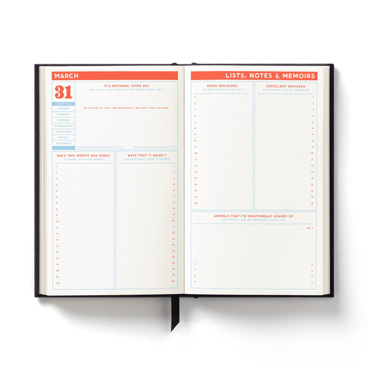 A5 - Agenda Planner