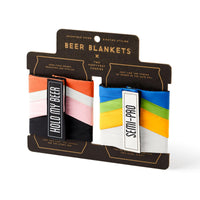Hold My Beer Puffyvest Coozie Set Brass Monkey 
