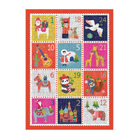Holiday Stamps Mini Puzzle Holiday Mini Puzzles Galison 