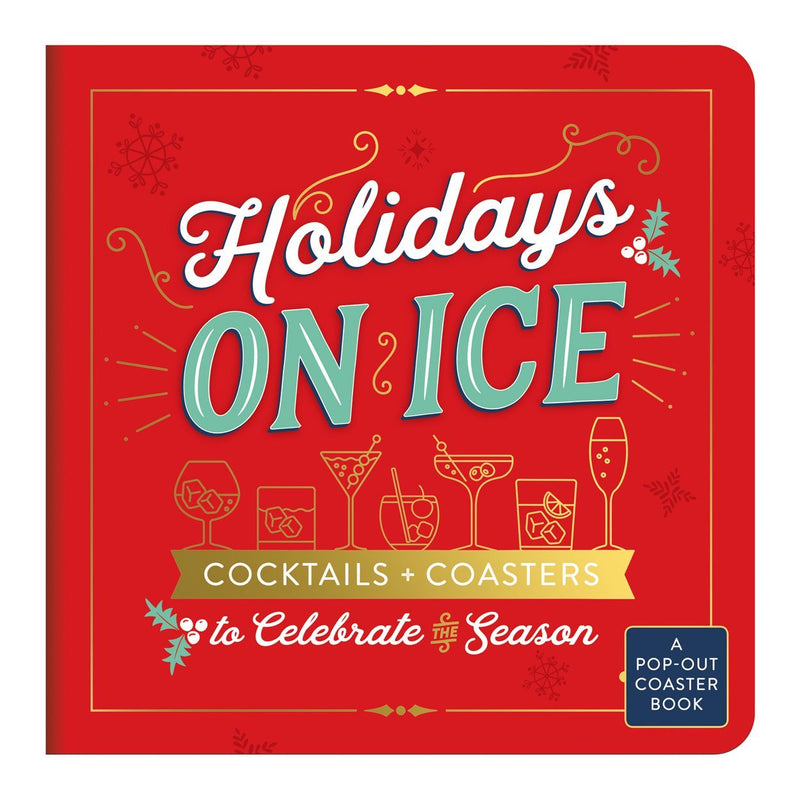 Holidays On Ice Coaster Book Holiday Gifts Galison 