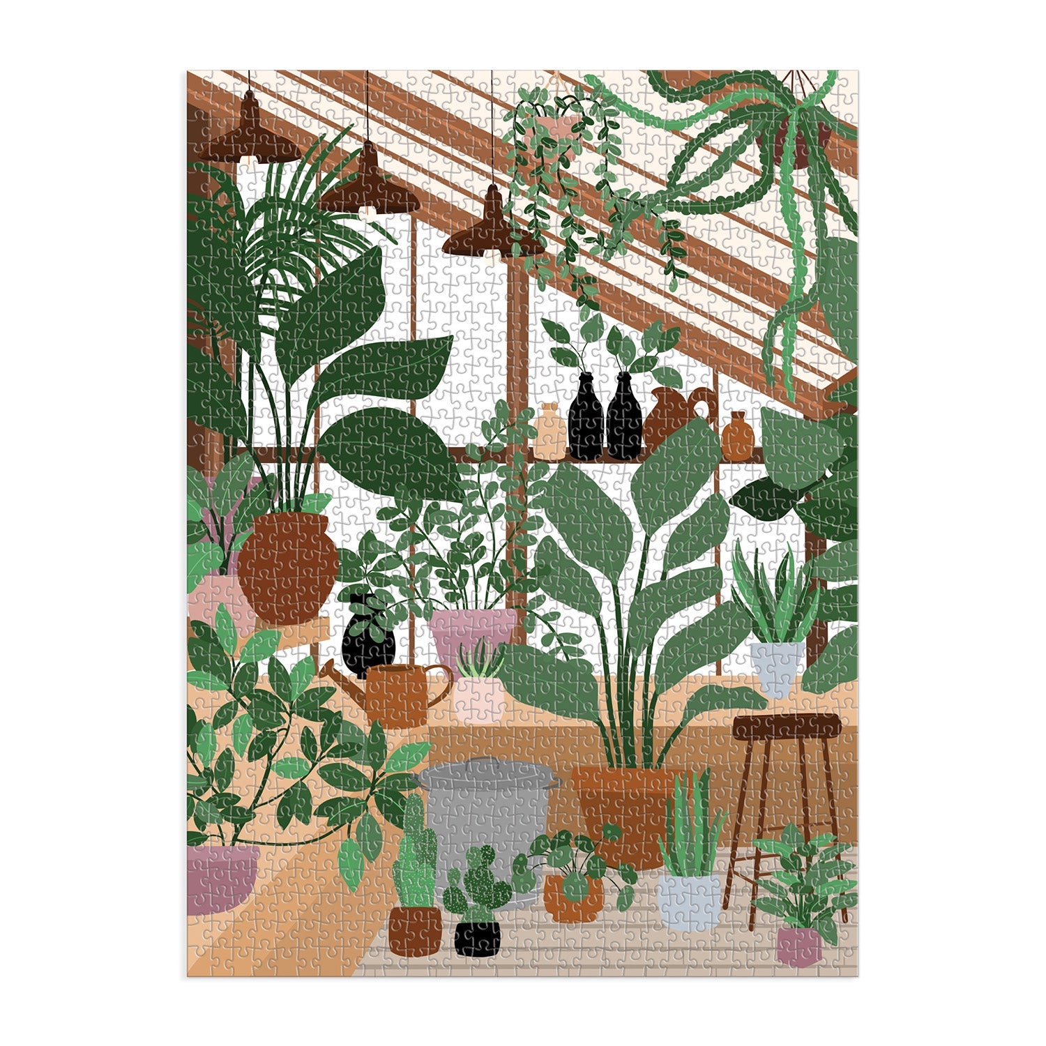 house plants vintage puzzle House of Plants 1000 Piece Puzzle