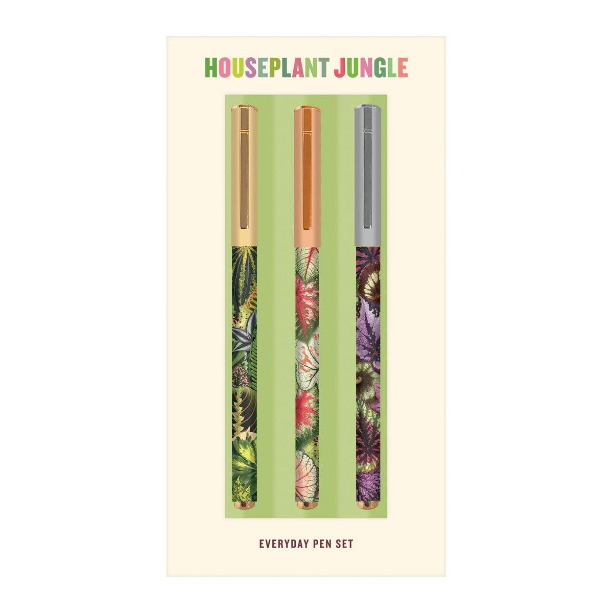 Houseplant Jungle Everyday Pen Set Pens and Pencils Galison 