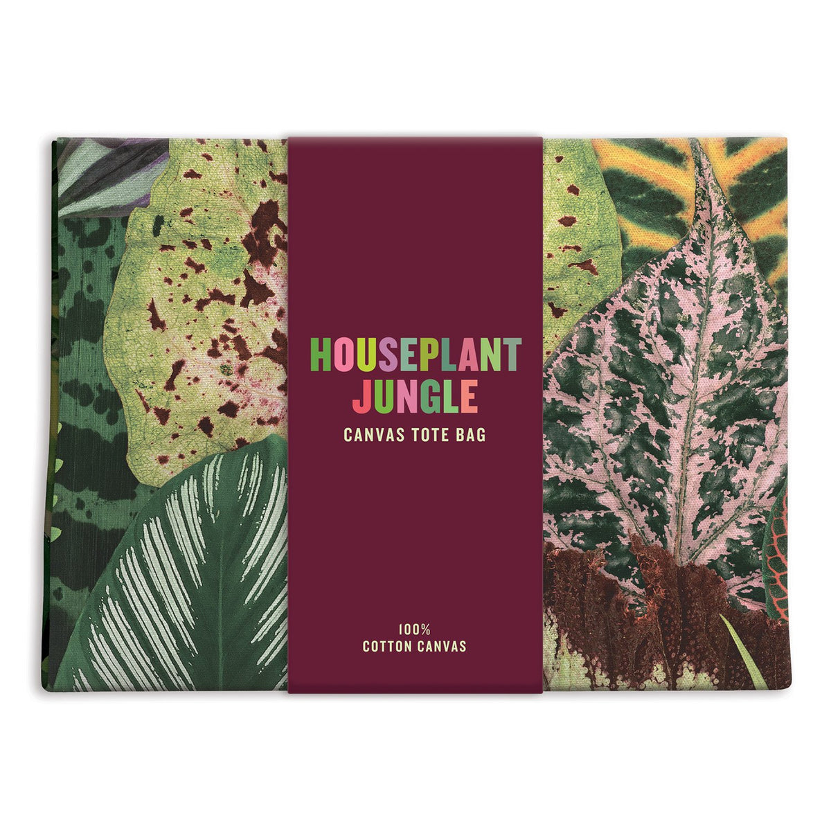 Houseplant Jungle Tote Bag Tote Bags Houseplant Jungle Collection 