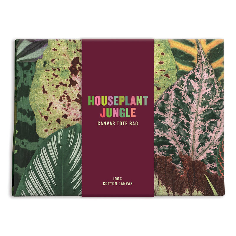 Houseplant Jungle Tote Bag Tote Bags Houseplant Jungle Collection 