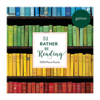 I'd Rather Be Reading 1000 Piece Puzzle 1000 Piece Puzzles Galison 