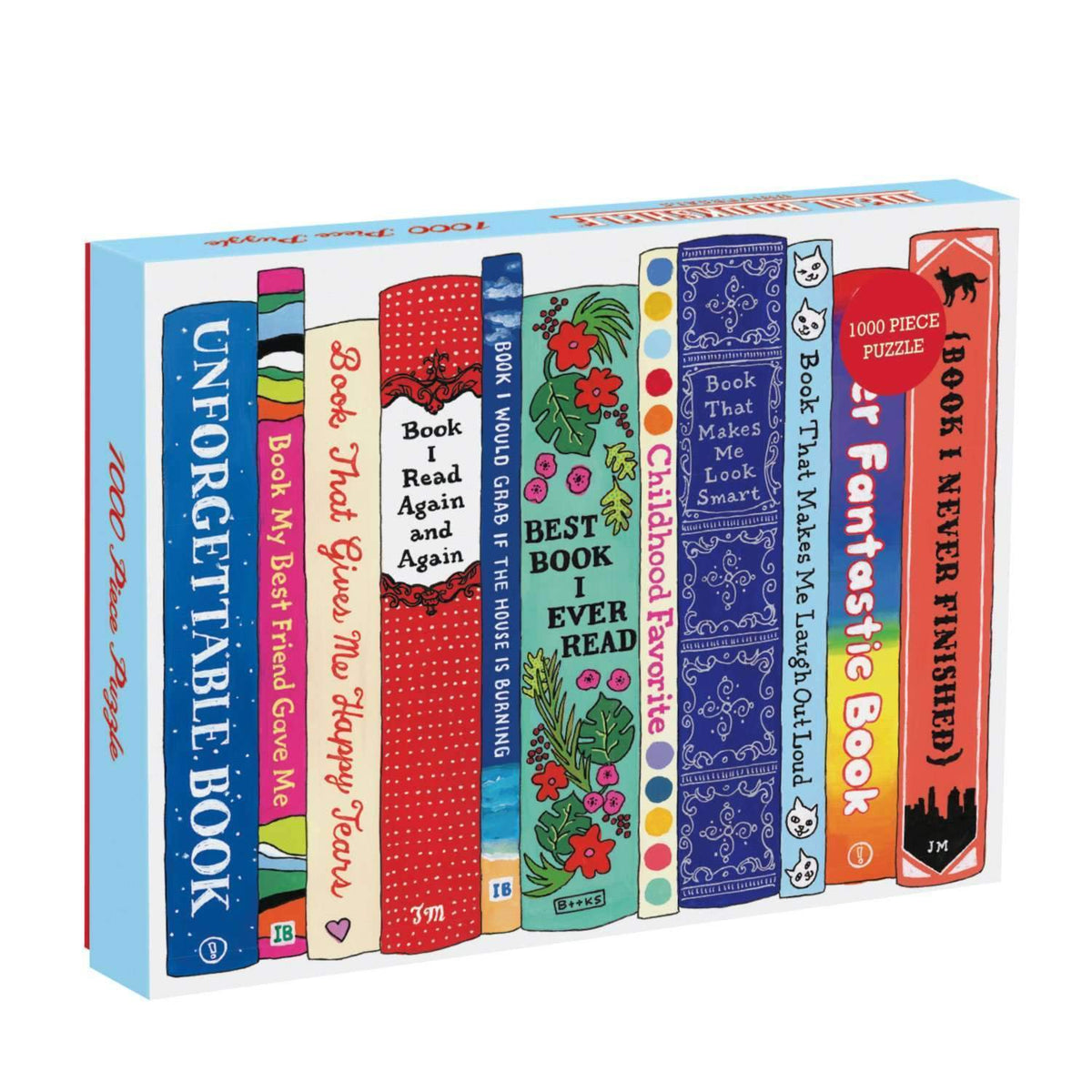 Ideal Bookshelf Universals 1000 Piece Jigsaw Puzzle