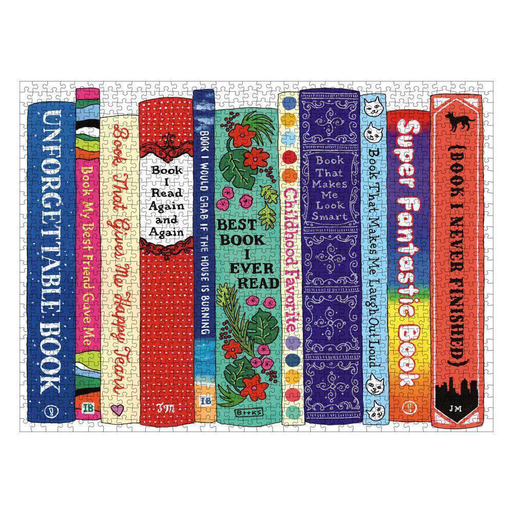 Ideal Bookshelf: Universals 1000 Piece Puzzle 1000 Piece Puzzles Galison 