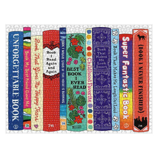 Ideal Bookshelf: Universals 1000 Piece Puzzle 1000 Piece Puzzles Galison 