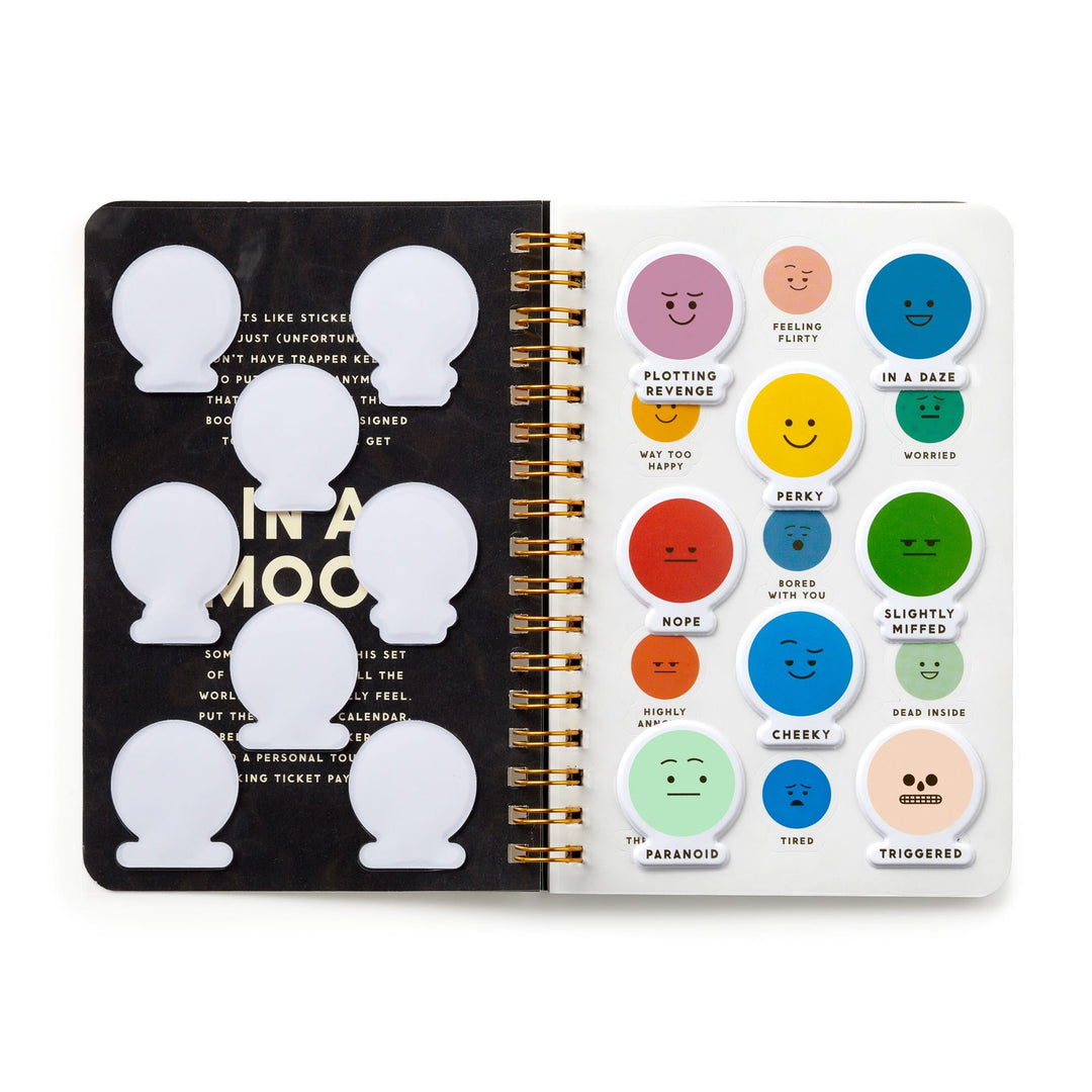 In A Mood Sticker Book Sticky Notes Brass Monkey 