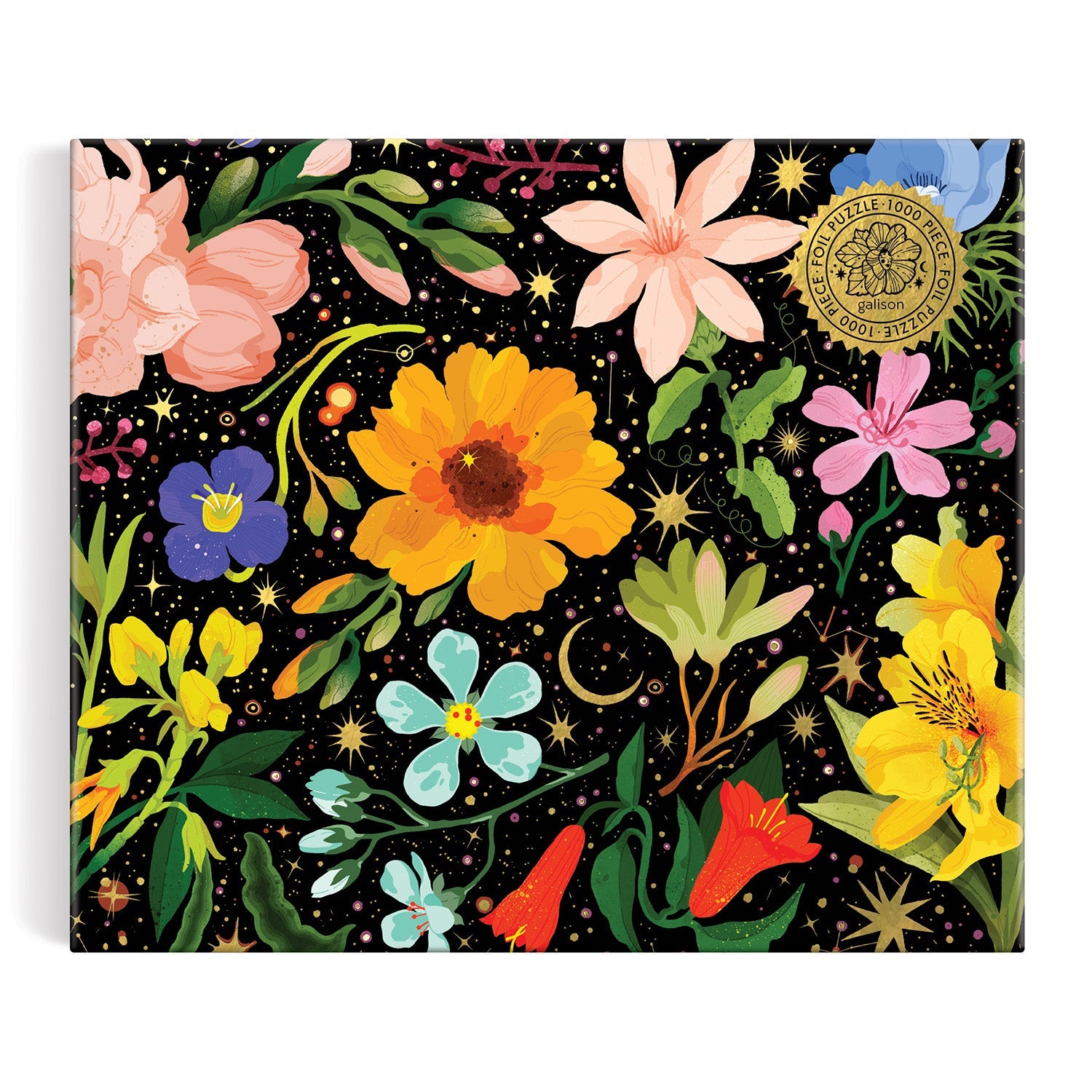 Intergalactic Flora 1000 Piece Foil Puzzle – Galison