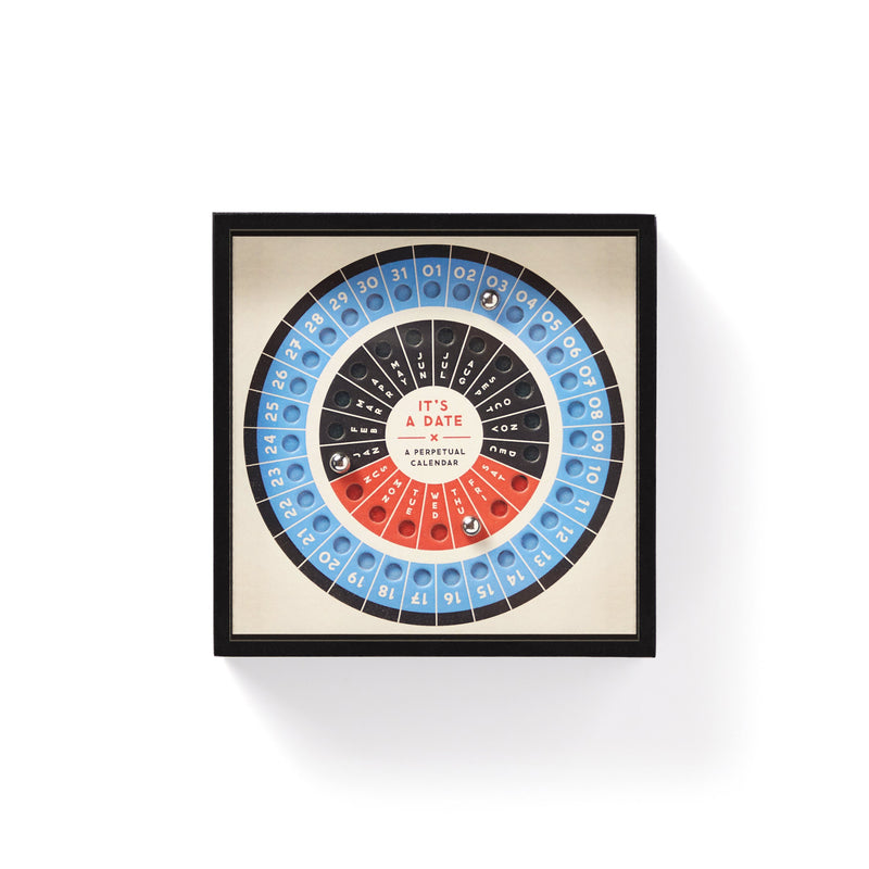 It's A Date Perpetual Desk Calendar Galison 