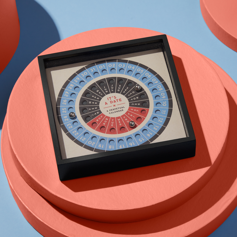 It's A Date Perpetual Desk Calendar Galison 