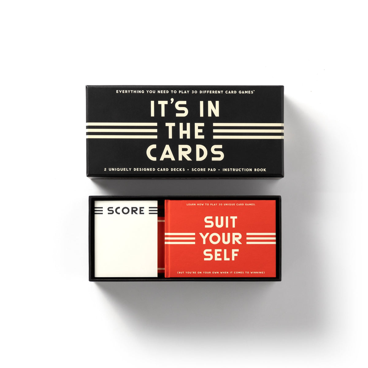 It's In The Cards Playing Card Game Set from Brass Monkey Goods