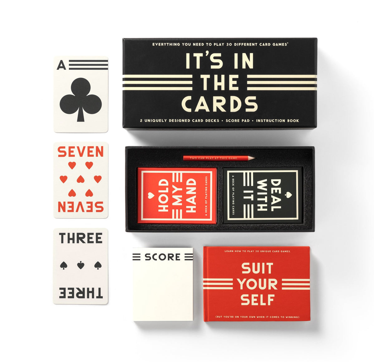 It's In The Cards Playing Card Game Set from Brass Monkey Goods
