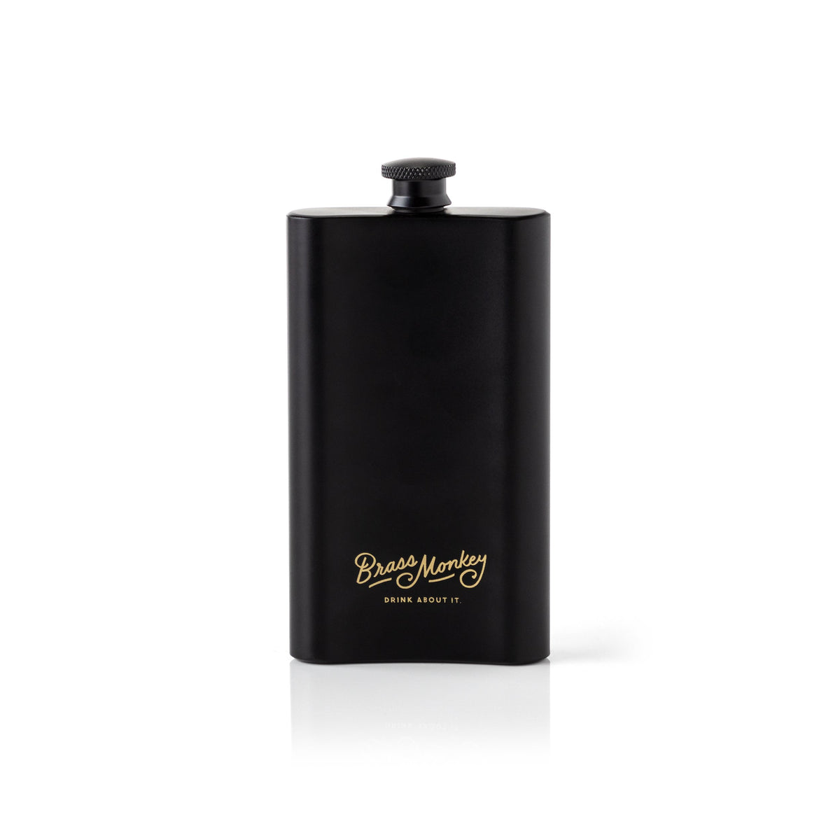 It's What's Inside That Counts Pocket Flask Pocket Flask Brass Monkey 