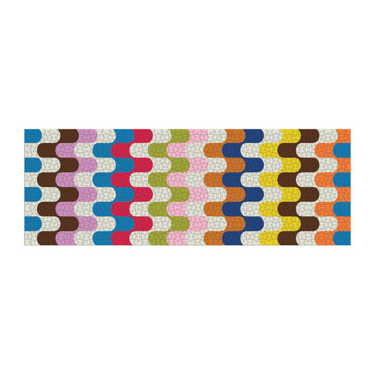 Jonathan Adler Bargello 1000 Piece Panoramic Puzzle Puzzles Jonathan Adler 