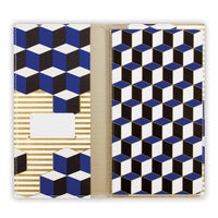 Jonathan Adler Blue Versailles Travel Journal Journals and Notebooks Jonathan Adler Collection 