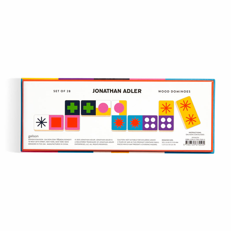 Jonathan Adler Helsinki Wood Domino Set Jonathan Adler 