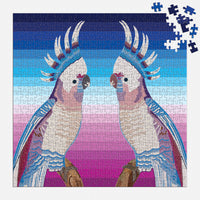 Jonathan Adler Parrots 500 Piece Puzzle Puzzles Jonathan Adler 