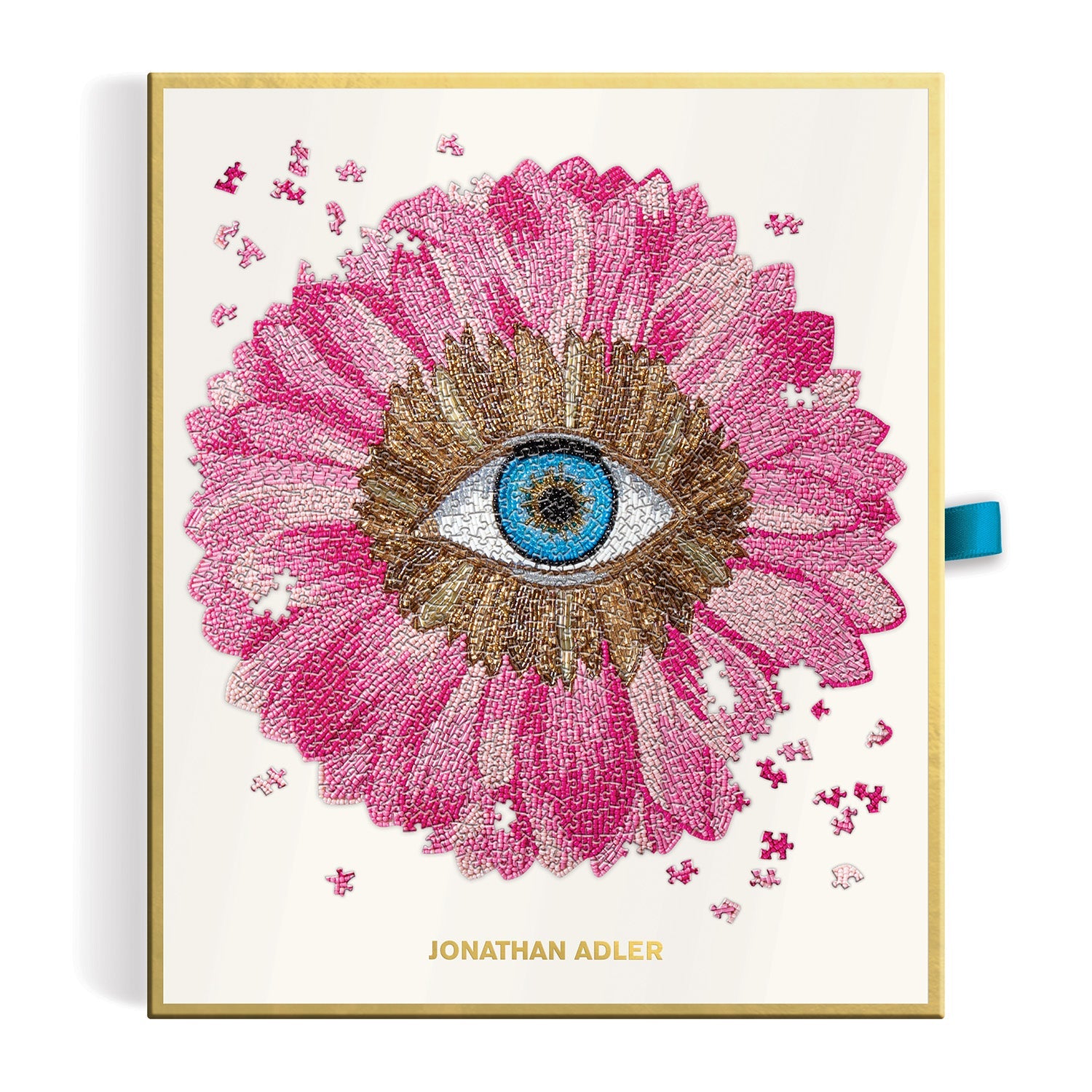 Jonathan Adler Petals 750 Piece Shaped Puzzle – Galison Jonathan Adler Petals 750 Piece Shaped Puzzle – Galison