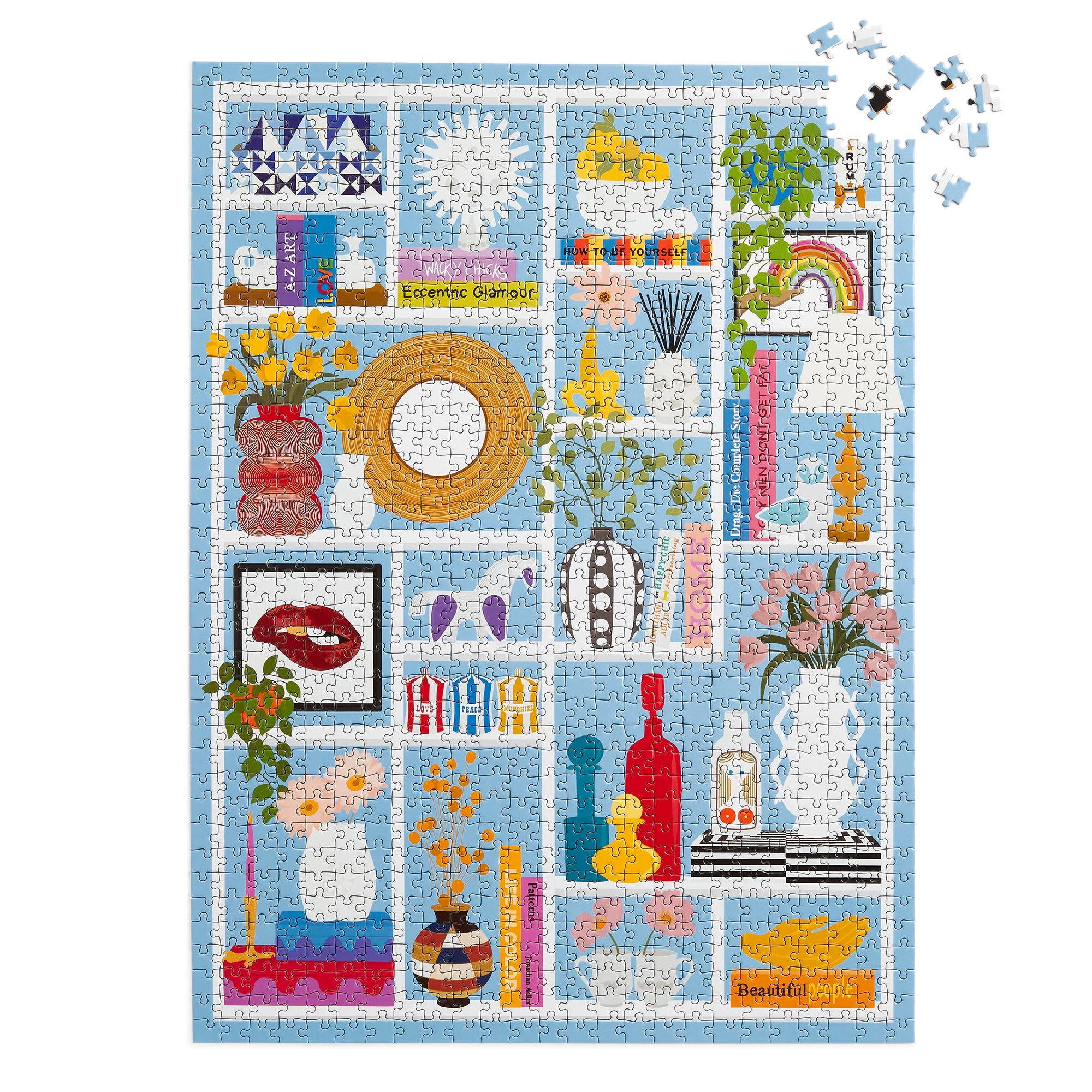 Jonathan Adler Shelfie 1000 Piece Puzzle – Galison