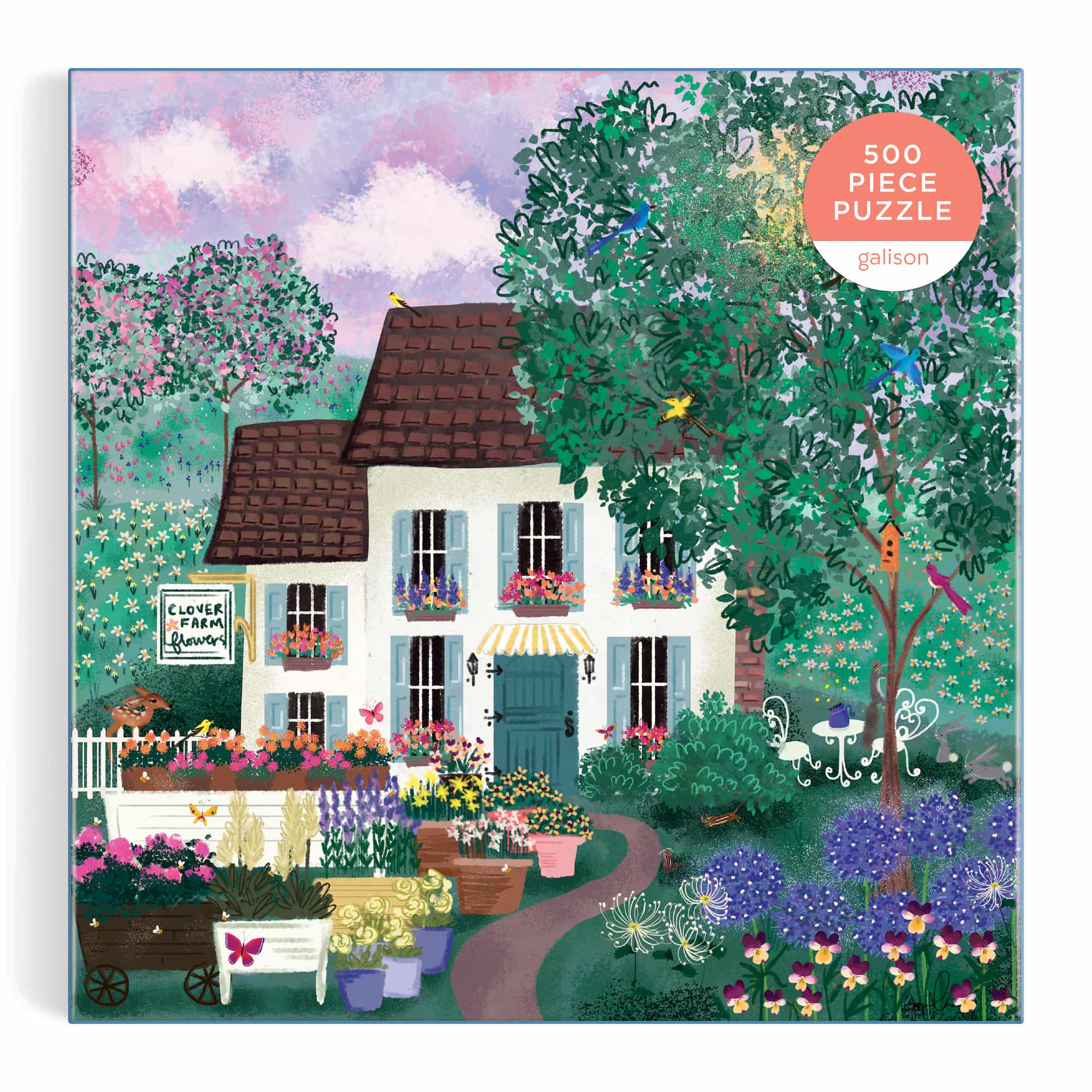 Joy Laforme Garden Path 500 Piece Puzzle – Galison