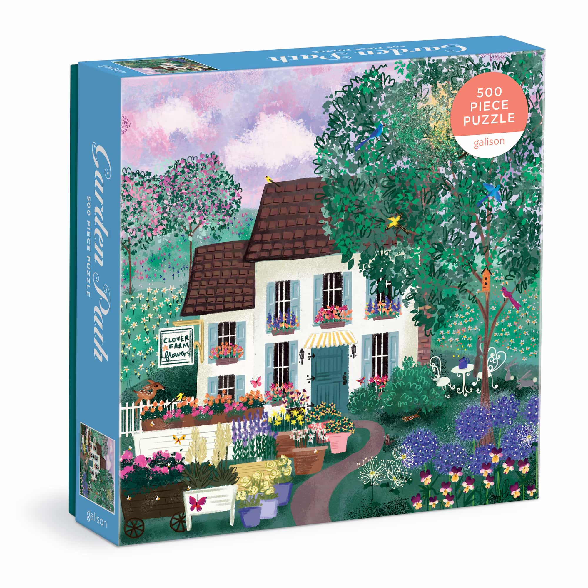 Joy Laforme Garden Path 500 Piece Puzzle – Galison