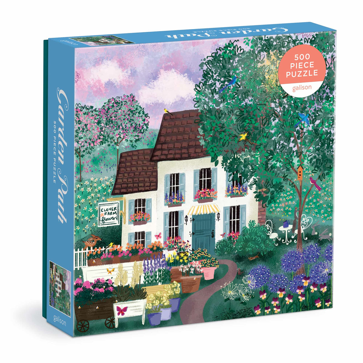 Blooming Streets 500 Piece Puzzle