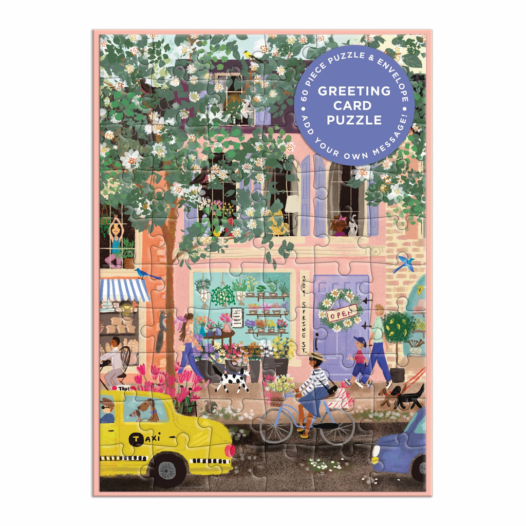 Joy Laforme Spring Street Greeting Card Puzzle – Galison