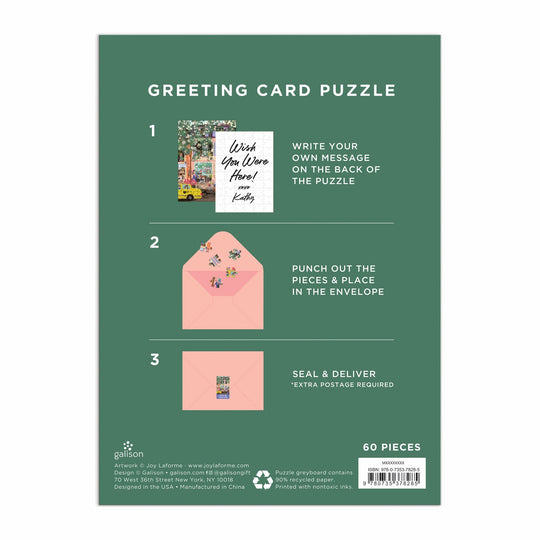 Joy Laforme Spring Street Greeting Card Puzzle Joy Laforme 