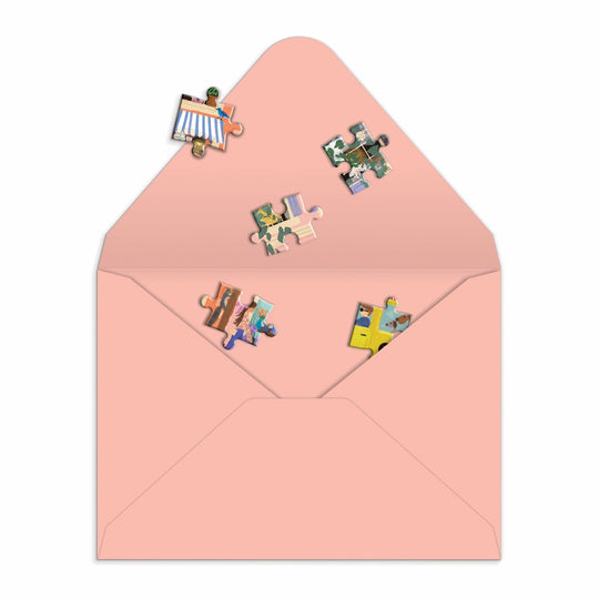 Joy Laforme Spring Street Greeting Card Puzzle Joy Laforme 