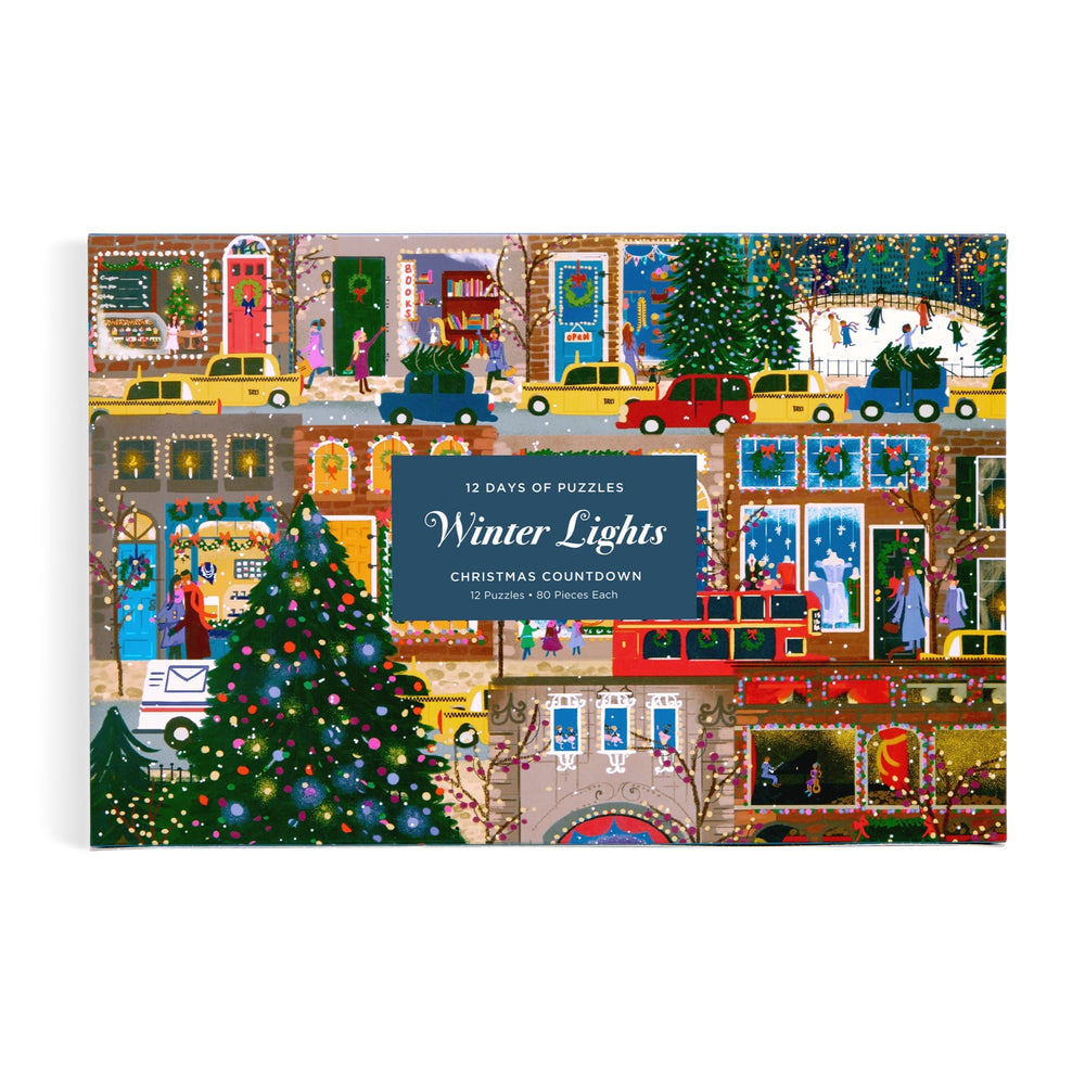 Joy Laforme Winter Lights 12 Days of Puzzles Holiday Countdown Advent Calendars Joy Laforme 