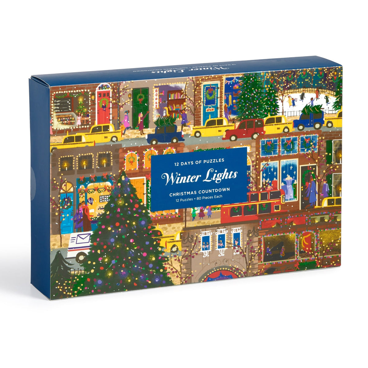 Joy Laforme Winter Lights 12 Days of Puzzles Holiday Countdown Advent Calendars Joy Laforme 