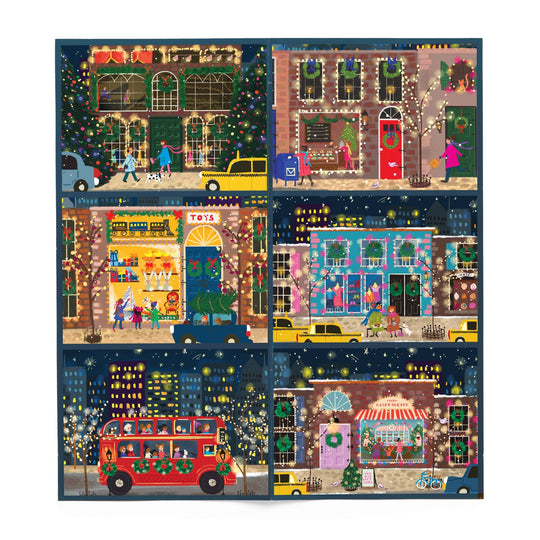 Joy Laforme Winter Lights 12 Days of Puzzles Holiday Countdown Advent Calendars Joy Laforme 