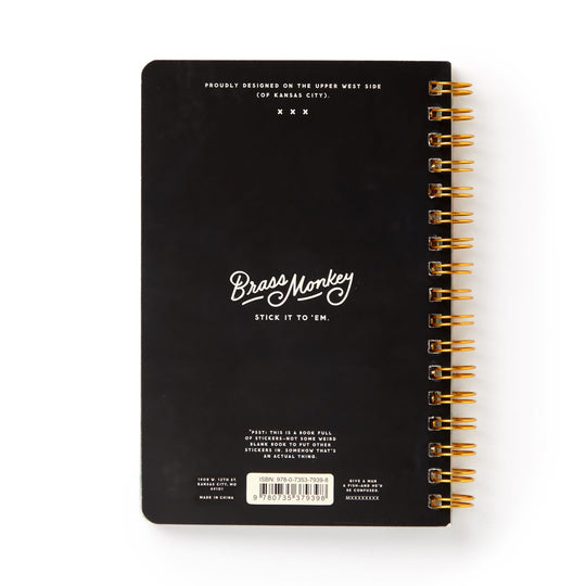 Judgy Fish Sticker Book Sticky Notes Brass Monkey 