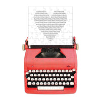 Just My Type Vintage Typewriter 100 Piece Mini Shaped Puzzle Mini-Shaped Puzzles Galison 