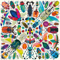 Kaleido Beetles 500 Piece Family Puzzle Galison 
