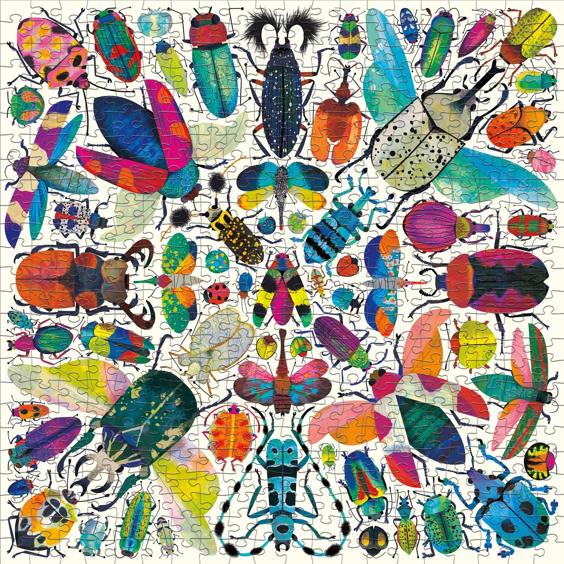 Kaleido Beetles 500-Piece Family Puzzle | Galison
