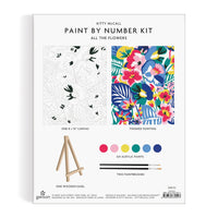 Kitty McCall All the Flowers Paint By Number Kit Paint By Number Kits Kitty McCall 