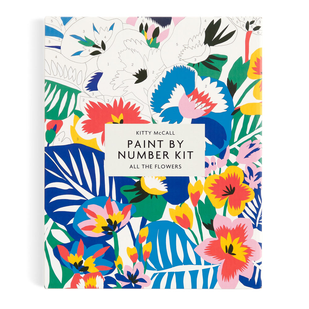 Kitty McCall All the Flowers Paint By Number Kit Paint By Number Kits Kitty McCall 