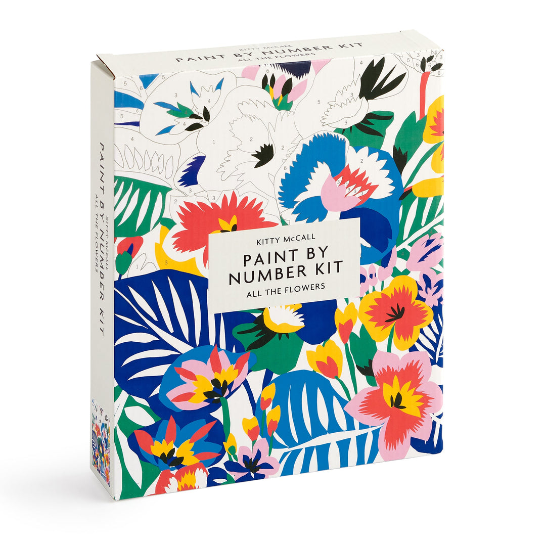 Kitty McCall All the Flowers Paint By Number Kit Paint By Number Kits Kitty McCall 