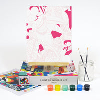 Kitty McCall Toucan Paint By Number Kit Paint By Number Kits Kitty McCall 