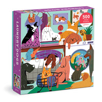 Laundry Dogs 500 Piece Puzzle Puzzles Jialei Sun 