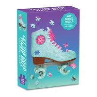 Let The Good Times Roll Roller Skate 100 Piece Mini Shaped Puzzle Mini-Shaped Puzzles Galison 